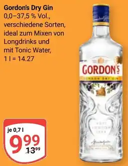 Globus Gordon's Dry Gin Angebot