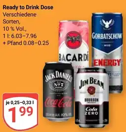 Globus Ready to Drink Dose Angebot