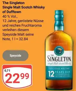 Globus The Singleton Single Malt Scotch Whisky of Dufftown Angebot