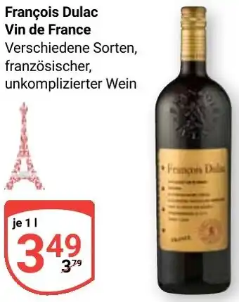 Globus François Dulac Vin de France Angebot