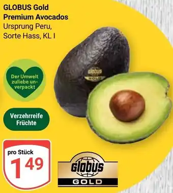 Globus GLOBUS Gold Premium Avocados Angebot