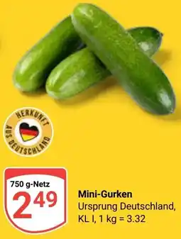 Globus Mini-Gurken Angebot