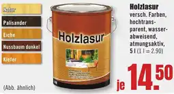 B1 Discount Baumarkt Holzlasur Angebot