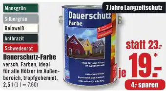 B1 Discount Baumarkt Dauerschutz-Farbe Angebot