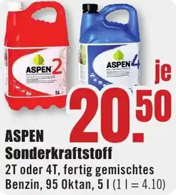 B1 Discount Baumarkt ASPEN Sonderkraftstoff Angebot