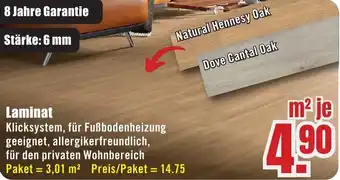 B1 Discount Baumarkt Laminat Angebot