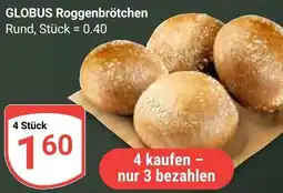 Globus GLOBUS Roggenbrötchen Angebot