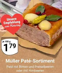 Globus Müller Paté-Sortiment Angebot