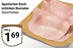 Globus Spanischer Kochschinken Bonnatur Angebot