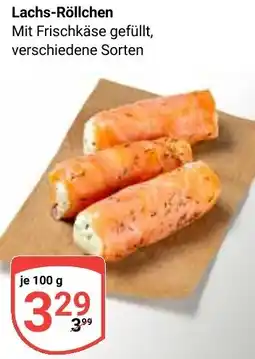 Globus Lachs-Röllchen Angebot