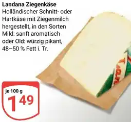 Globus Landana Ziegenkäse Angebot