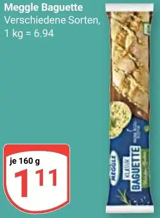 Globus Meggle Baguette Angebot