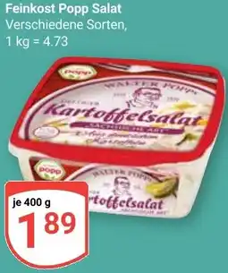 Globus Feinkost Popp Salat Angebot