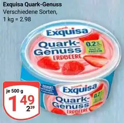 Globus Exquisa Quark-Genuss Angebot