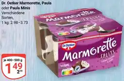Globus Dr. Oetker Marmorette, Paula oder Paula Minis Angebot