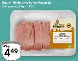 Globus Fräulein Heidemarie Puten-Ministeak Angebot