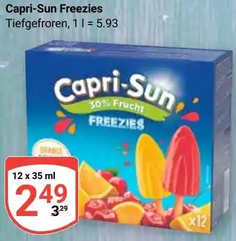 Globus Capri-Sun Freezies Angebot