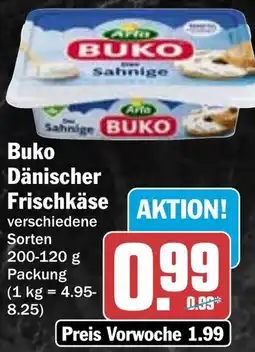 AEZ Arla Buko Dänischer Frischkäse Angebot