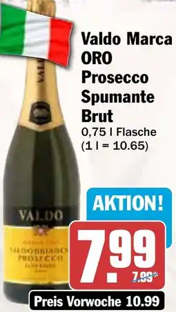 AEZ Valdo Marca ORO Prosecco Spumante Brut Angebot
