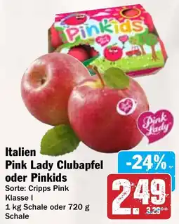 AEZ Italien Pink Lady Clubapfel oder Pinkids Angebot