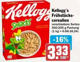 AEZ Kellogg's Frühstückscerealien Angebot