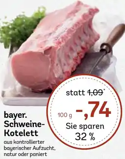 AEZ bayer. Schweine Kotelett Angebot