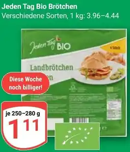 Globus Jeden Tag Bio Brötchen Angebot