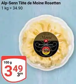 Globus Alp-Senn Tête de Moine Rosetten Angebot