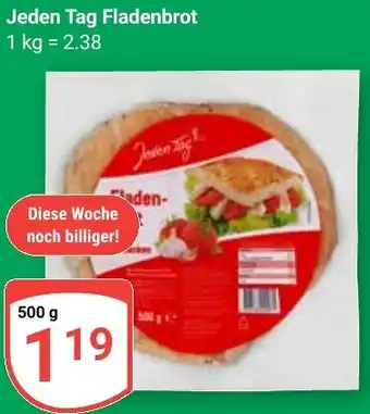 Globus Jeden Tag Fladenbrot Angebot