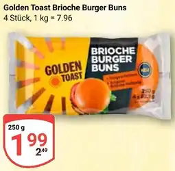 Globus Golden Toast Brioche Burger Buns Angebot