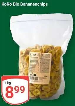 Globus KoRo Bio Bananenchips Angebot