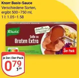Globus Knorr Basis-Sauce Angebot