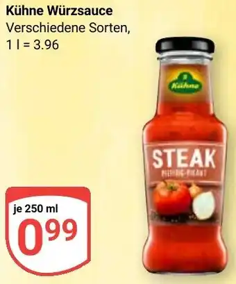 Globus Kühne Würzsauce Angebot