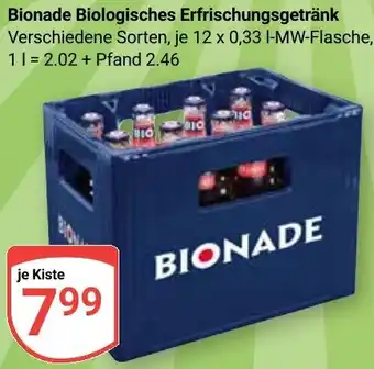 Globus Bionade Biologisches Erfrischungsgetränk Angebot