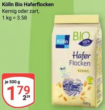 Globus Kölln Bio Haferflocken Angebot