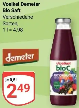 Globus Voelkel Demeter Bio Saft Angebot