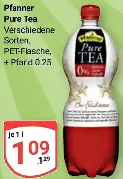 Globus Pfanner Pure Tea Angebot