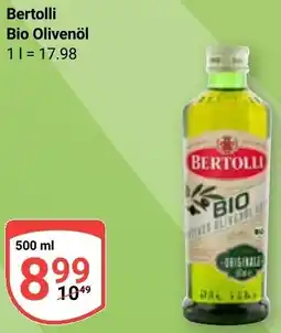 Globus Bertolli Bio Olivenöl Angebot