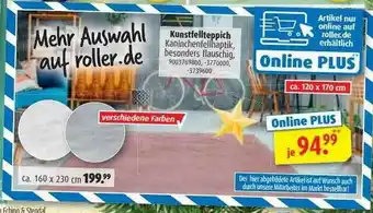 ROLLER Kunsfellteppich Angebot