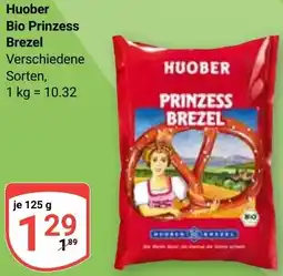 Globus Huober Bio Prinzess Brezel Angebot
