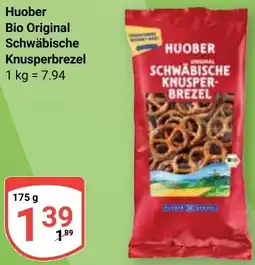 Globus Huober Bio Original Schwäbische Knusperbrezel Angebot