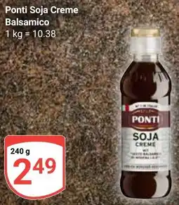 Globus Ponti Soja Creme Balsamico Angebot