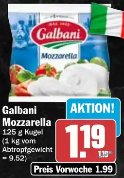 AEZ Galbani Mozzarella Angebot