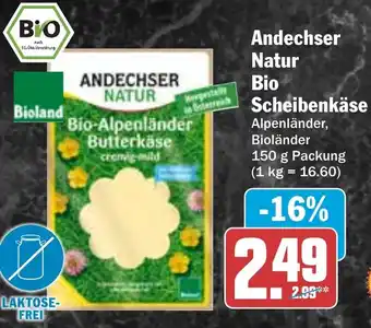 AEZ Andechser Natur Bio Scheibenkäse Angebot