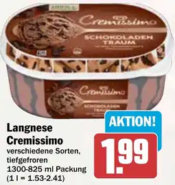 AEZ Langnese Cremissimo Angebot
