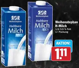 AEZ Weihenstephan H-Milch Angebot