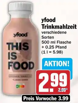 AEZ yfood Trinkmahlzeit Angebot