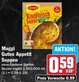 AEZ Maggi Guten Appetit Suppen Angebot