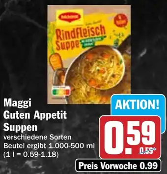 AEZ Maggi Guten Appetit Suppen Angebot