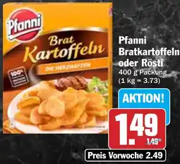 AEZ Pfanni Bratkartoffeln oder Rösti Angebot